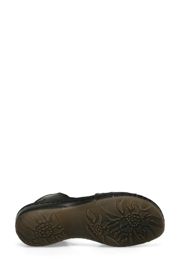 کفش صندل زنانه 157362.Z4FX راحتی مشکی - 6116