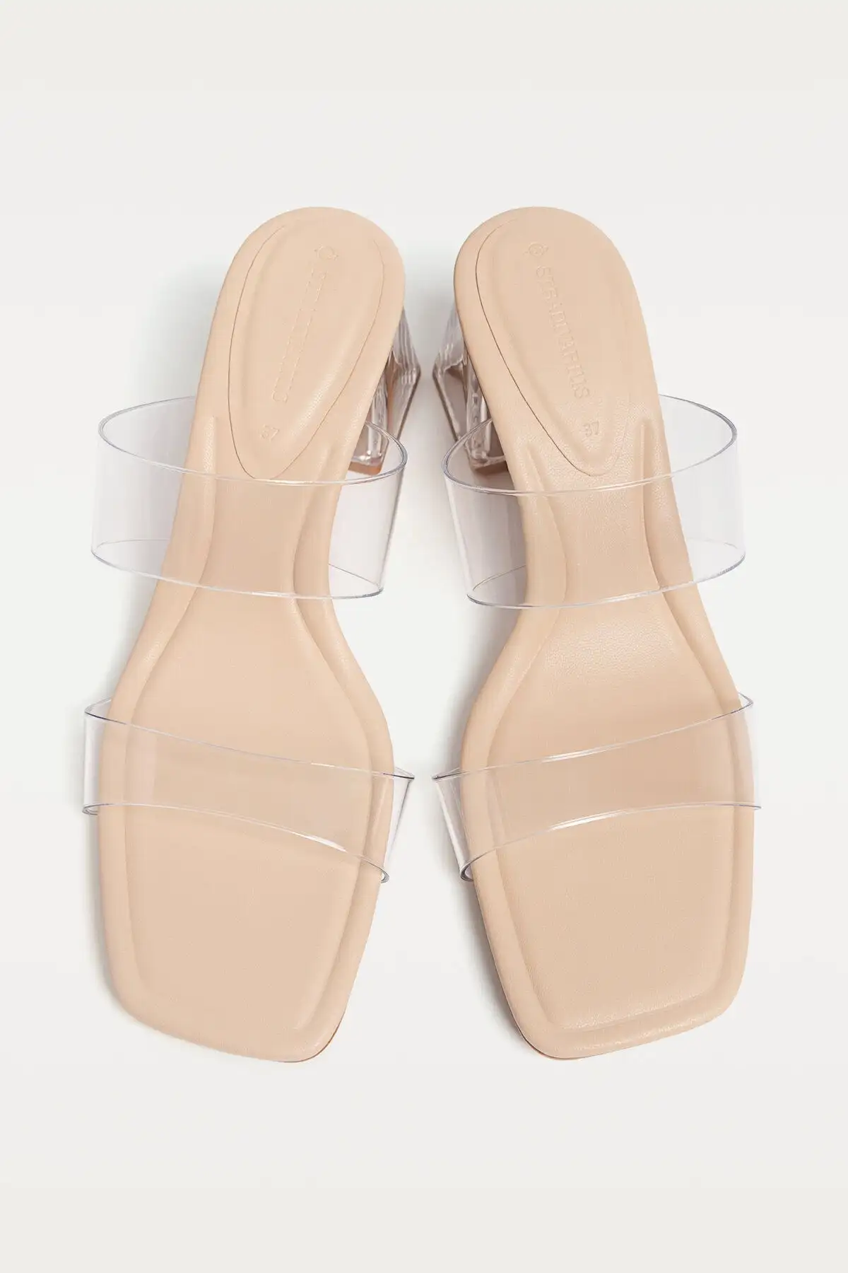 کفش صندل زنانه سندل وینیلی پاشنه‌بلوک - 5981