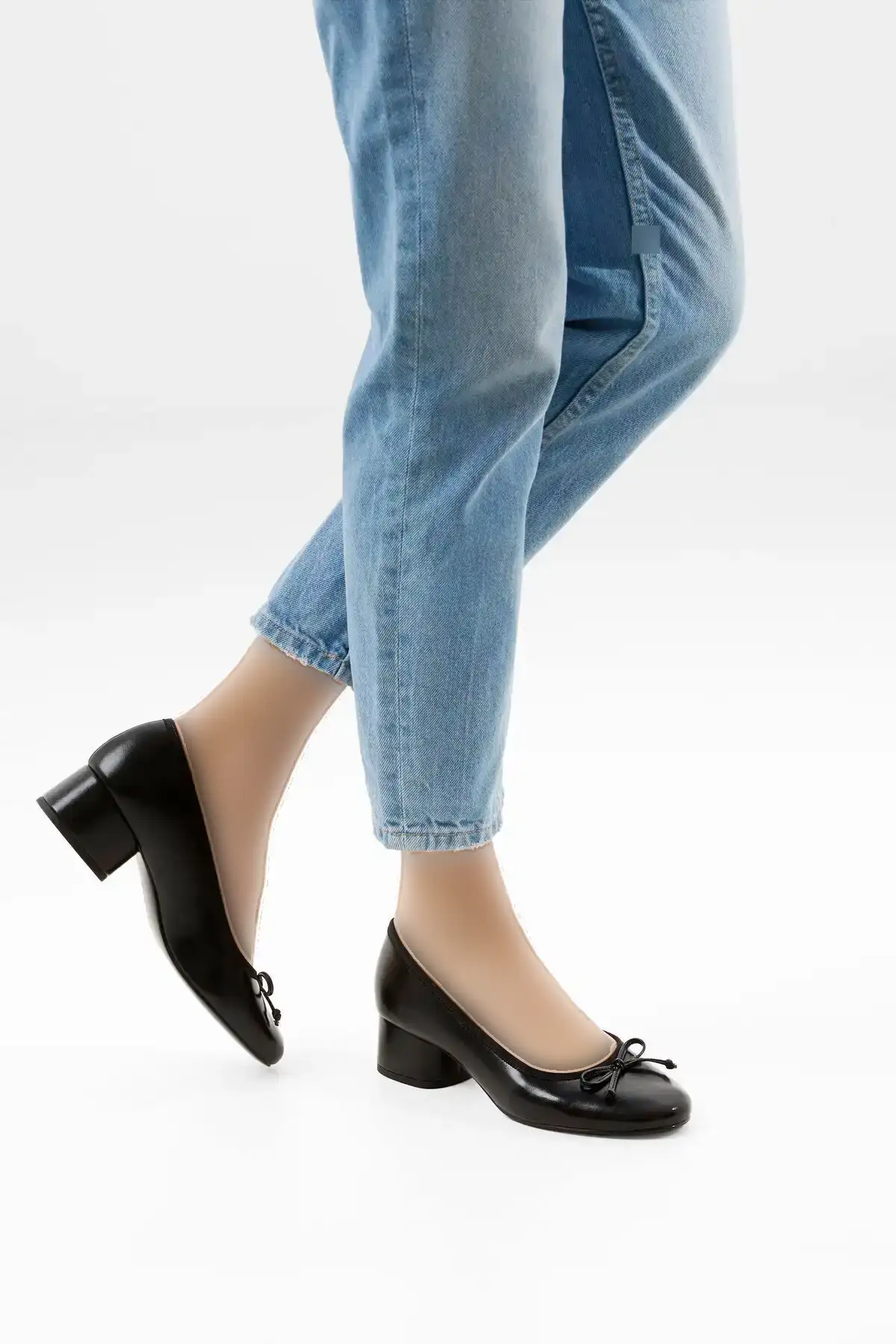 کفش پاشنه‌ بلند زنانه بابت دار - 6313