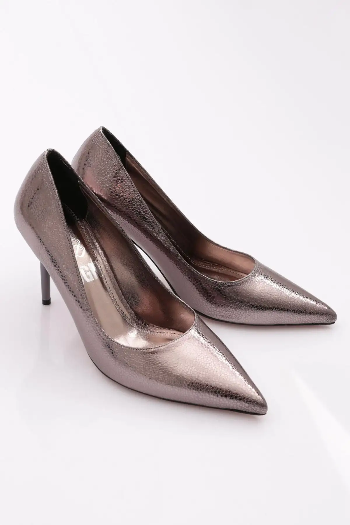 کفش پاشنه بلند زنانه پوتین  پلاتینیوم نار ۴۸۳۶۵۳۵ - 6806 کفش پاشنه بلند زنانه پوتین پلاتینیوم نار ۴۸۳۶۵۳۵ - 6806