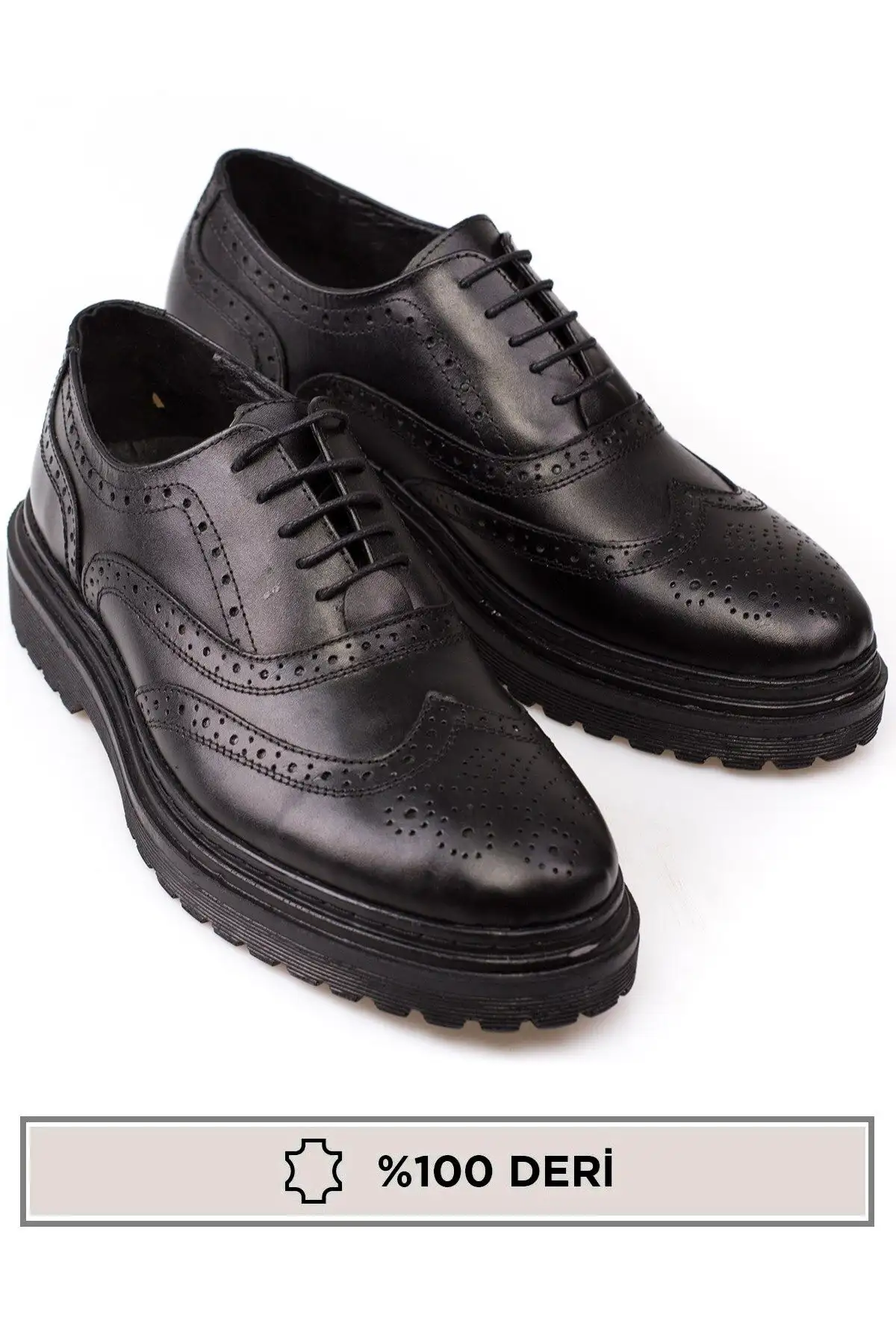 کفش روزمره مردانه  ، با کفی ضخیم، از چرم ۱۰۰% - 5949 کفش روزمره مردانه ، با کفی ضخیم، از چرم ۱۰۰% - 5949