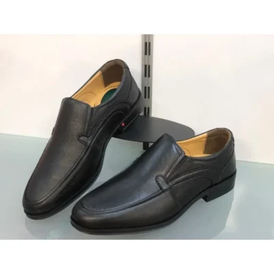 کفش رسمی مردانه کلاسیک و سبک با کفی نرم و ارتوپدیک از چرم طبیعی برند KAFKASLAR AYAKKABI - 7402