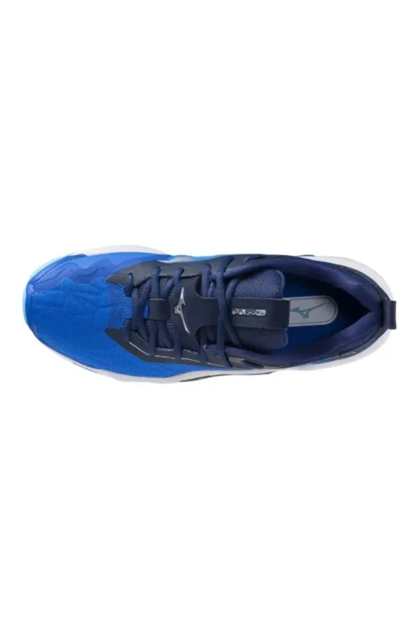 کفش والیبال هندبال ویو استلث نئو ۲ مردانه و زنانه رنگ آبی برند Mizuno - 7449