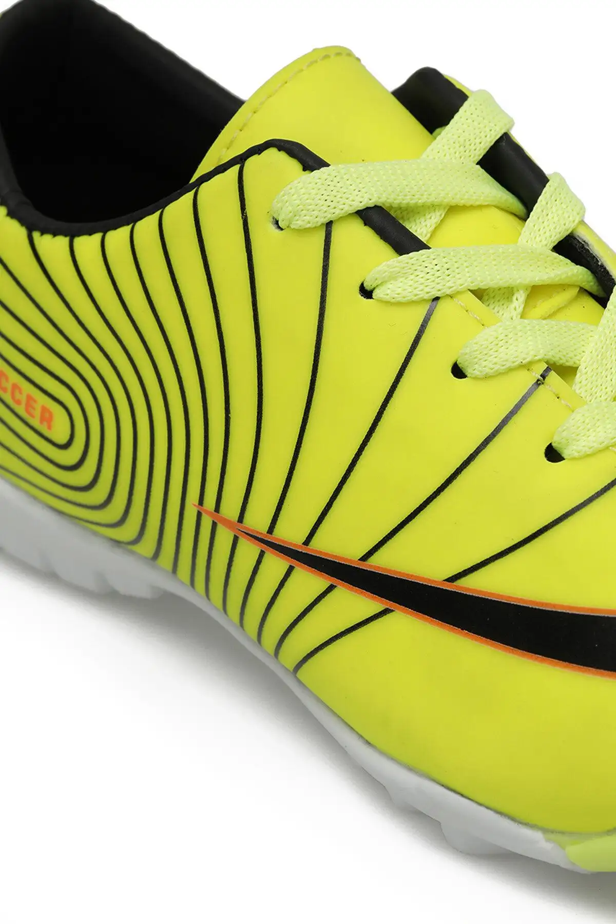کفش فوتبال بچه‌گانه OCHO TURF F 3PR رنگ نئونی زرد برند Binono - 7529