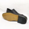 کفش رسمی مردانه مشکی چرم اصل بدون بند - 7328