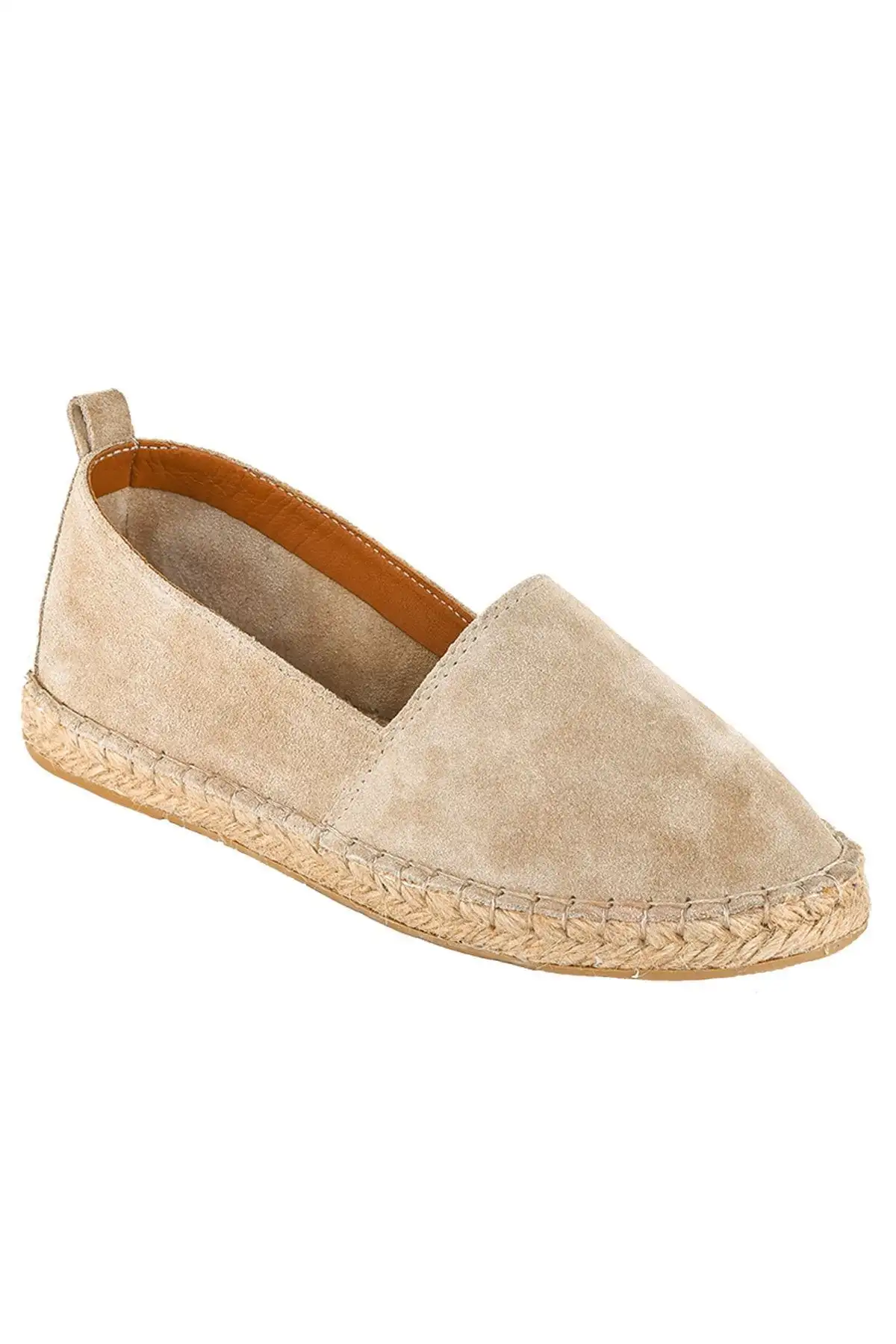 کفش روزمره مردانه اسپادریل دستساز چرم طبیعی  به رنگ قهوهای تیره - 7350 کفش روزمره مردانه اسپادریل دستساز چرم طبیعی به رنگ قهوهای تیره - 7350