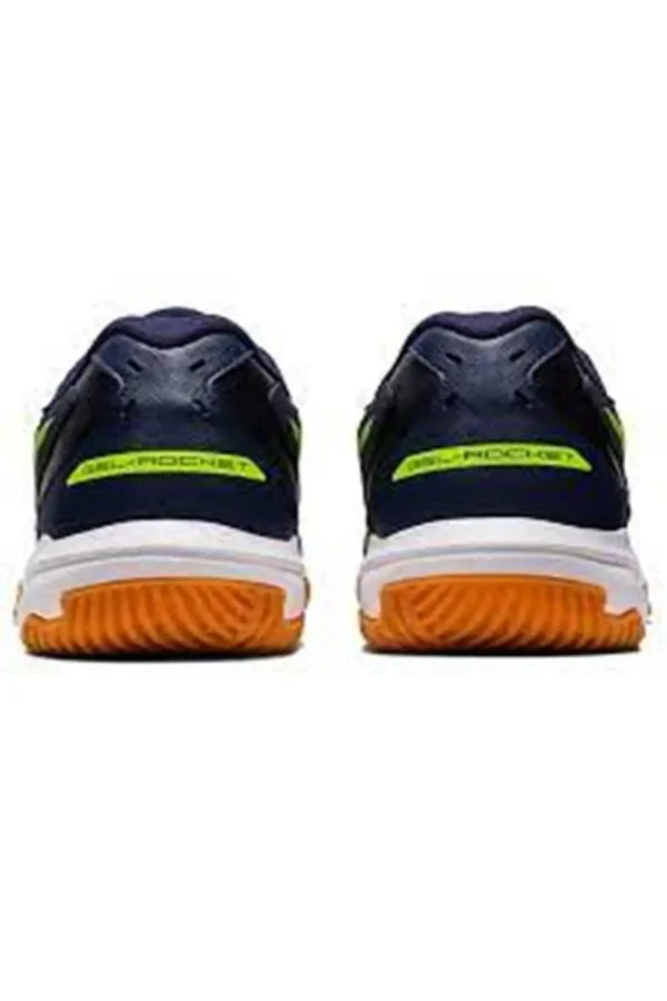 کفش والیبال مردانه GEL-ROCKET 10 به رنگ آبی تیره و سبز برند Asics - 7455
