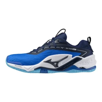 کفش والیبال هندبال ویو استلث نئو ۲ مردانه و زنانه رنگ آبی برند Mizuno - 7449