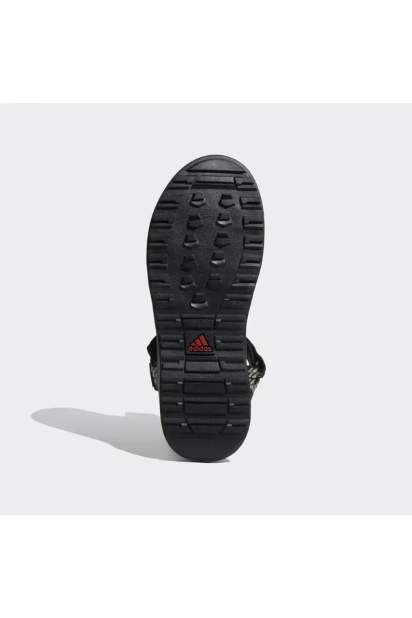کفش صندل زنانه محصول "MOARY" به رنگ‌های مشکی، نقره‌ای سبز و طلایی فعال است. برند adidas - 7418