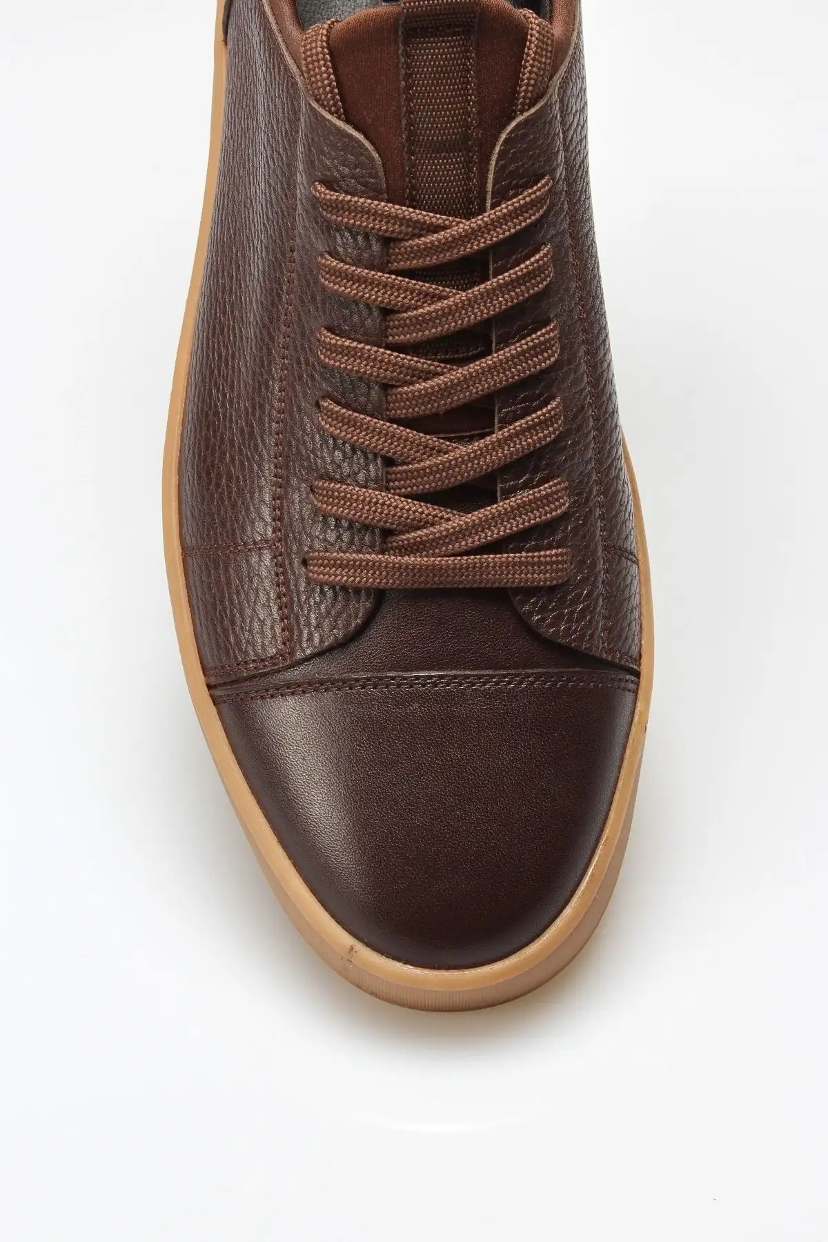 کفش روزمره مردانه   چرم طبیعی قهوهای کراپ برند Alba - 7410 کفش روزمره مردانه چرم طبیعی قهوهای کراپ برند Alba - 7410