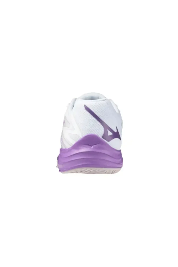 کفش والیبال لایتنینگ استار Z7 Jr زنانه و مردانه سفید / بنفش برند Mizuno - 7451