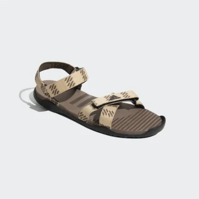 کفش صندل زنانه مواری گوشواره/مگنت/مشکی برند adidas - 7421