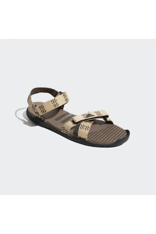 کفش صندل زنانه مواری گوشواره/مگنت/مشکی برند adidas - 7421