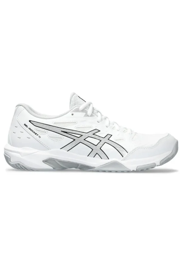 کفش دویدن (رانینگ) والیبال زنانه ژل-راکت ۱۱ سفید برند Asics - 7537