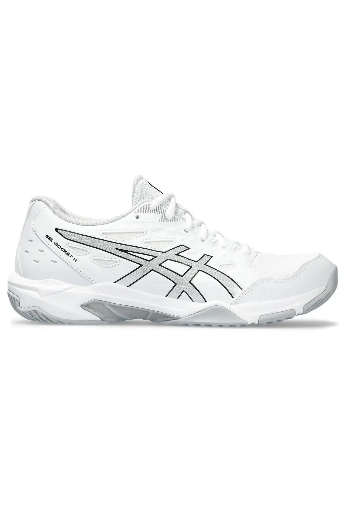 کفش دویدن (رانینگ)  والیبال زنانه ژل-راکت ۱۱ سفید برند Asics - 7537 کفش دویدن (رانینگ) والیبال زنانه ژل-راکت ۱۱ سفید برند Asics - 7537