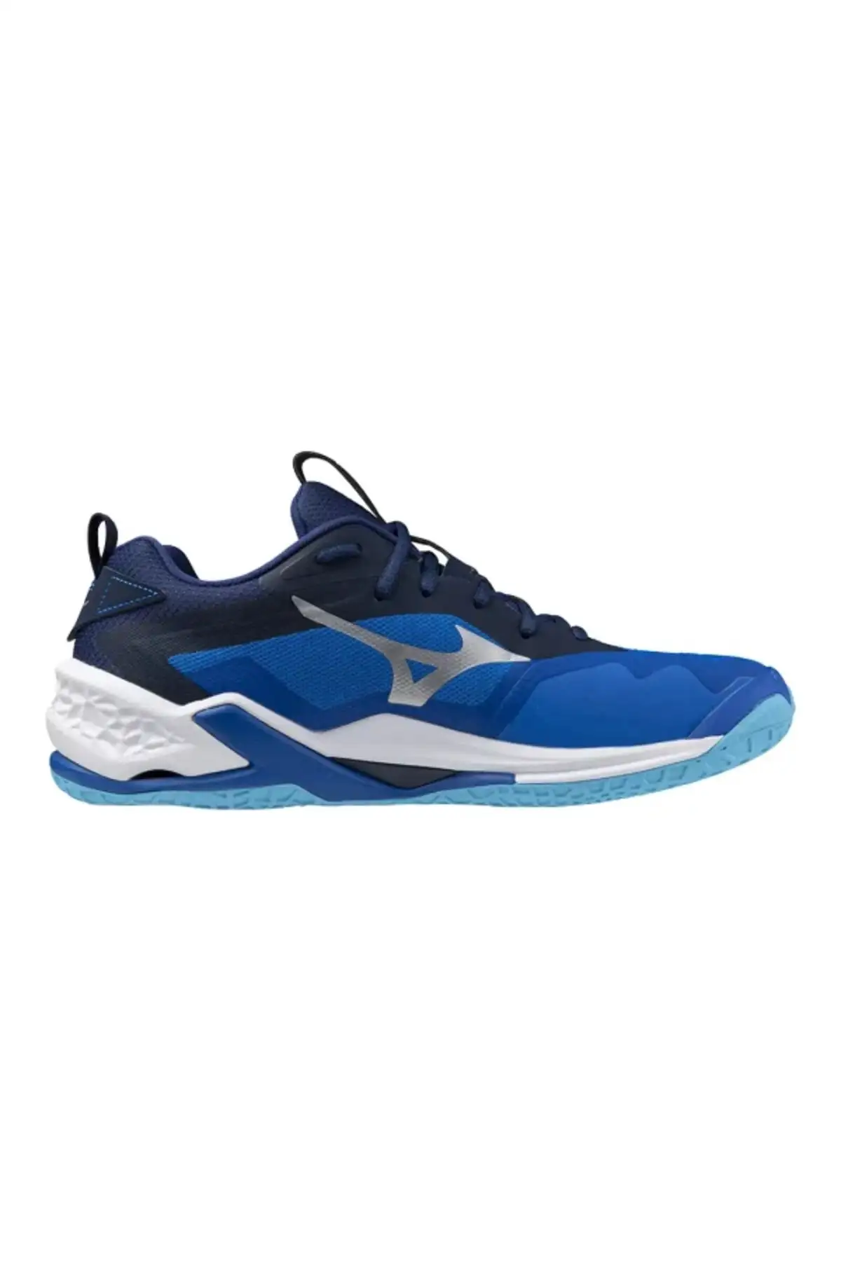 کفش والیبال هندبال ویو استلث نئو ۲ مردانه و زنانه رنگ آبی برند Mizuno - 7449
