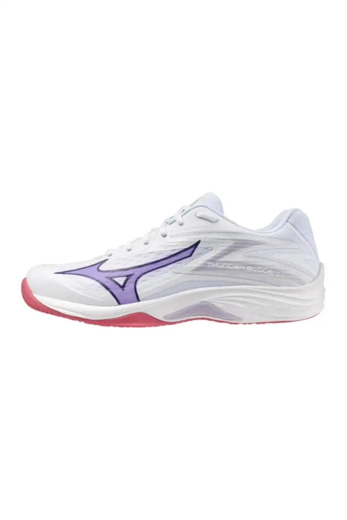 کفش والیبال   زنانه Thunder Blade Z MID سفید برند Mizuno - 7450 کفش والیبال زنانه Thunder Blade Z MID سفید برند Mizuno - 7450