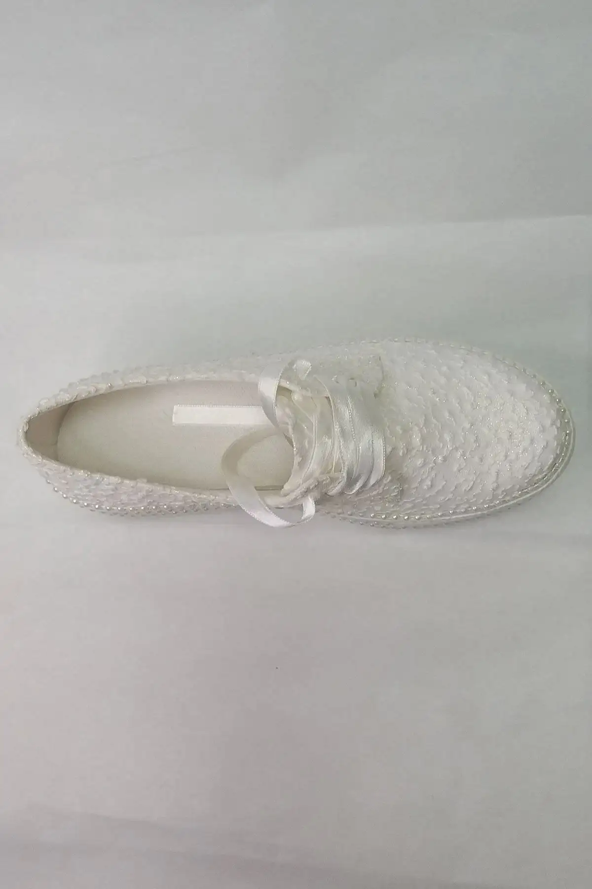 کفش پاشنه بلند زنانه  عروسی پاشنه  پر از مروارید سری 300 - 7214 کفش پاشنه بلند زنانه عروسی پاشنه پر از مروارید سری 300 - 7214