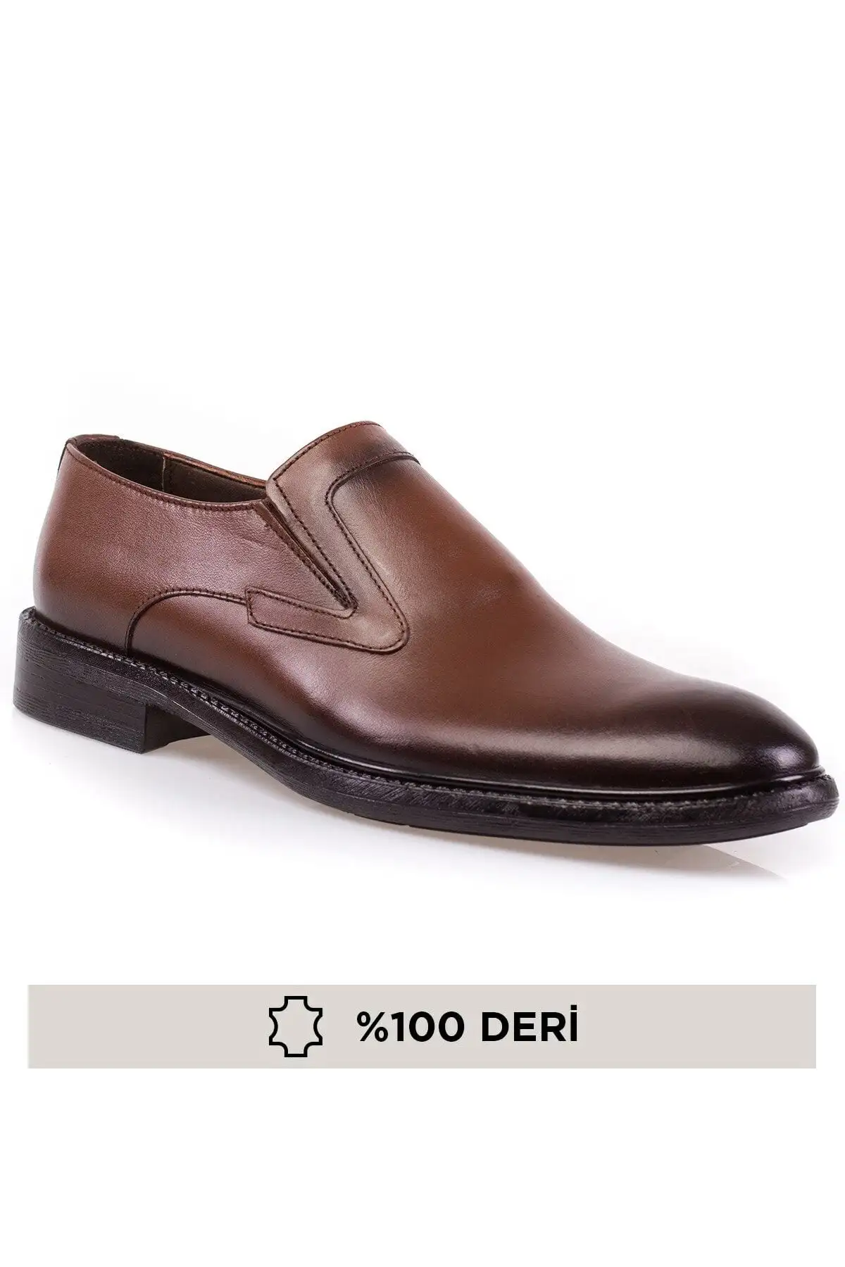 کفش رسمی مردانه   کلاسیک، اورتوپدیک، بدون بند، چرم طبیعی - 7334 کفش رسمی مردانه کلاسیک، اورتوپدیک، بدون بند، چرم طبیعی - 7334