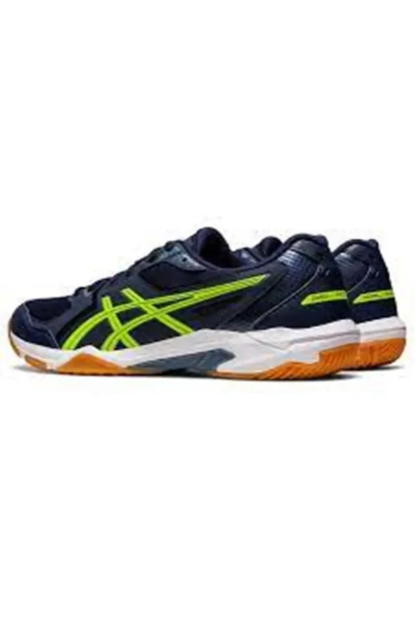 کفش والیبال مردانه GEL-ROCKET 10 به رنگ آبی تیره و سبز برند Asics - 7455