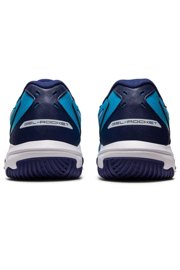کفش والیبال مردانه ژل راکت 10 رنگ آبی برند Asics - 7452