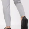 کفش روزمره مردانه چرمی ، بدون بند، سبک، دوخت دار، ۱۰۰% چرم - 7346