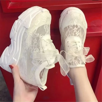 کفش پاشنه‌ بلند زنانه عروس با ورزشی داخلی پنهان و کفه بسیار راحت - 7192