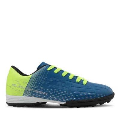 کفش فوتبال مردانه اسکور آی اچ به رنگ آبی / زرد برند Slazenger - 7536