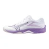 کفش والیبال لایتنینگ استار Z7 Jr زنانه و مردانه سفید / بنفش برند Mizuno - 7451