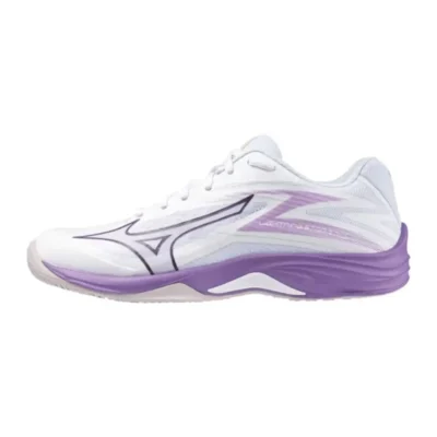کفش والیبال لایتنینگ استار Z7 Jr زنانه و مردانه سفید / بنفش برند Mizuno - 7451