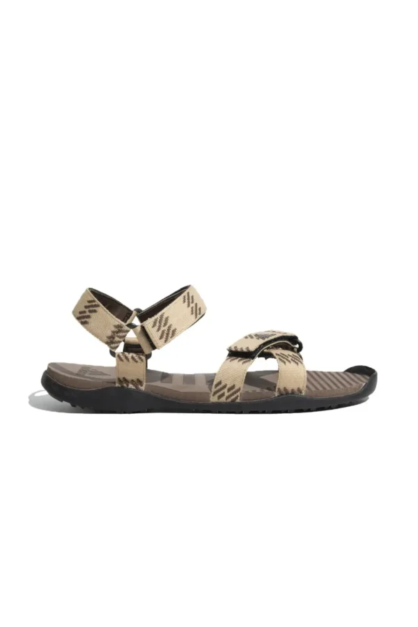 کفش صندل زنانه ساندال روزمره راحت و سبک آناتومیک مواری با چسب رنگی برند adidas - 7413