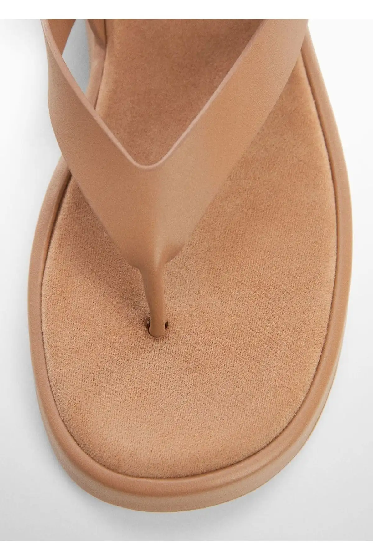 کفش صندل زنانه  با پلتفرم و بند دار برند MANGO - 7441 کفش صندل زنانه با پلتفرم و بند دار برند MANGO - 7441