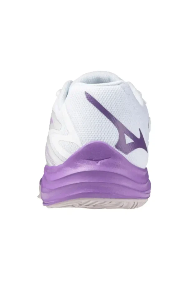 کفش والیبال لایتنینگ استار Z7 Jr زنانه و مردانه سفید / بنفش برند Mizuno - 7451