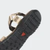 کفش صندل زنانه مواری گوشواره/مگنت/مشکی برند adidas - 7421