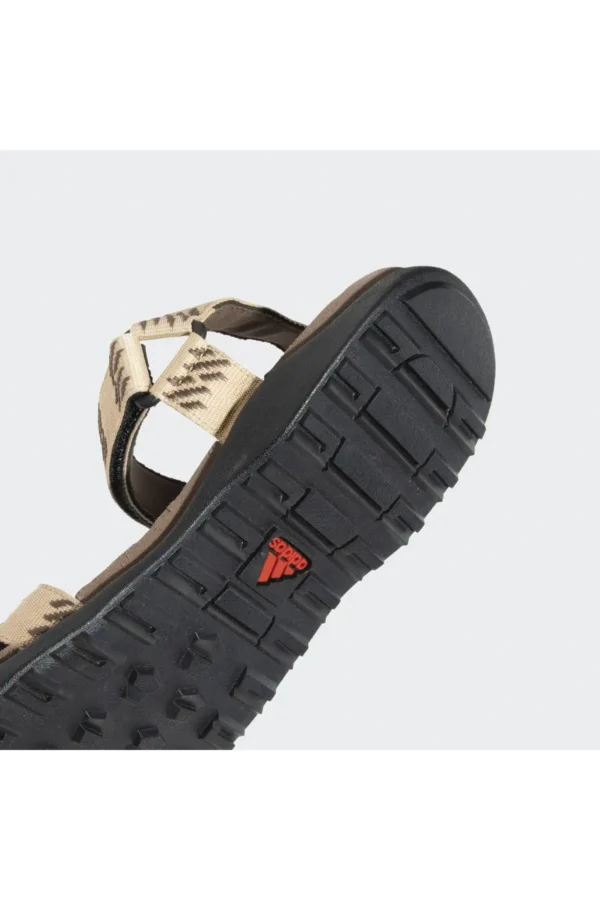 کفش صندل زنانه مواری گوشواره/مگنت/مشکی برند adidas - 7421