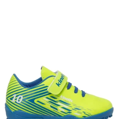 کفش فوتبال فوتسال پسرانه برونو جی تی اف 3fx نئونی زرد برند Kinetix - 7535