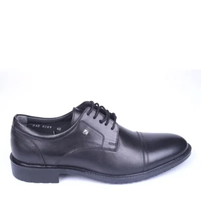 کفش رسمی مردانه 8589 های لاستیکی کلاسیک چرمی واقعی برند Fosco - 7398