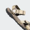 کفش صندل زنانه مواری گوشواره/مگنت/مشکی برند adidas - 7421