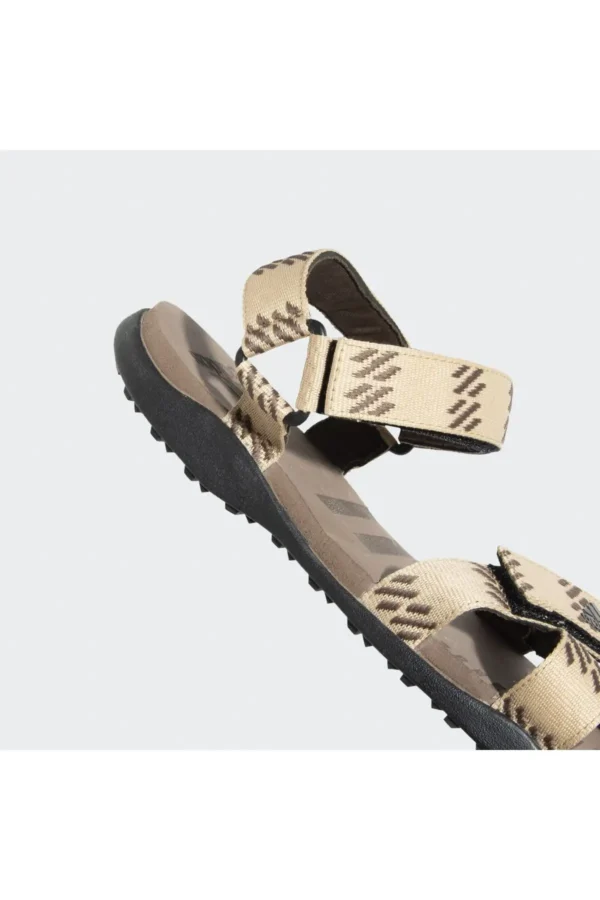 کفش صندل زنانه مواری گوشواره/مگنت/مشکی برند adidas - 7421