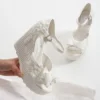 کفش پاشنه‌ بلند زنانه 1-94362 عروس با پاشنه تودرتو اسپرت - 7195