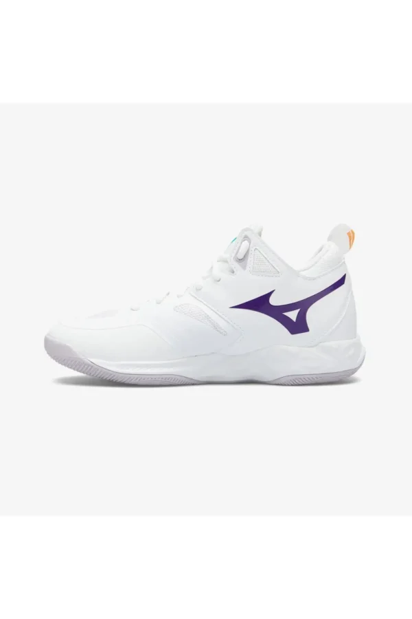 کفش والیبال زنانه وِیو دیمشن مِد سفید برند Mizuno - 7447