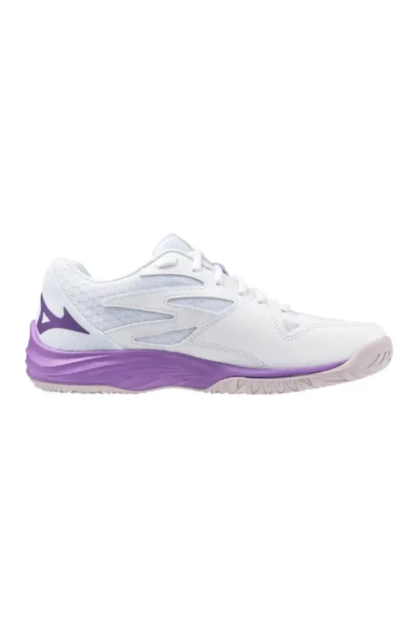 کفش والیبال لایتنینگ استار Z7 Jr زنانه و مردانه سفید / بنفش برند Mizuno - 7451