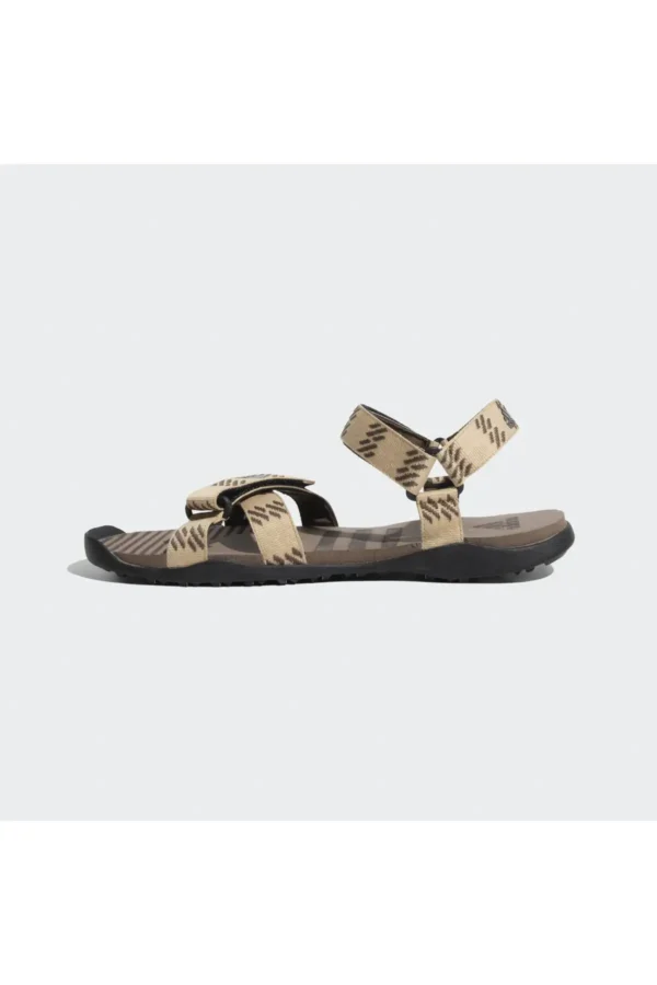 کفش صندل زنانه مواری گوشواره/مگنت/مشکی برند adidas - 7421