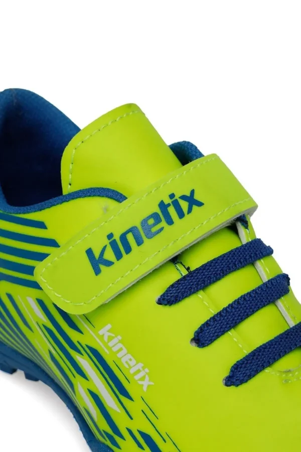 کفش فوتبال فوتسال پسرانه برونو جی تی اف 3fx نئونی زرد برند Kinetix - 7535