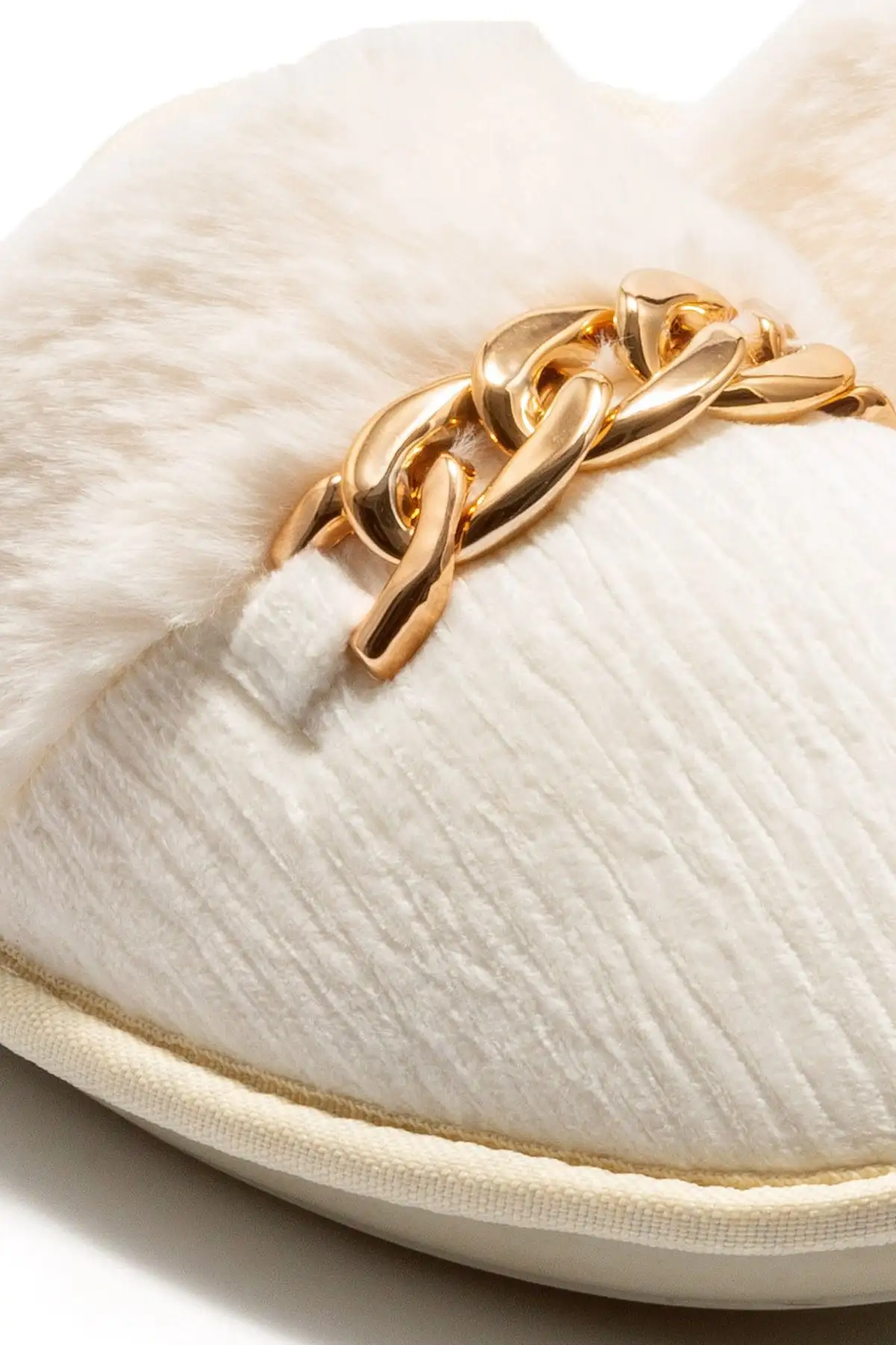 کفش راحتی خانه دمپایی زنانه نوا رنگ کرم سایز ۳۶/۴۱ - 7326