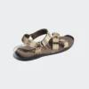 کفش صندل زنانه مواری گوشواره/مگنت/مشکی برند adidas - 7421