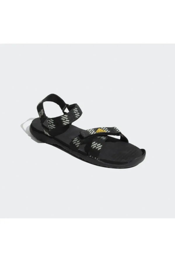 کفش صندل زنانه محصول "MOARY" به رنگ‌های مشکی، نقره‌ای سبز و طلایی فعال است. برند adidas - 7418