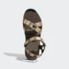 کفش صندل زنانه مواری گوشواره/مگنت/مشکی برند adidas - 7421