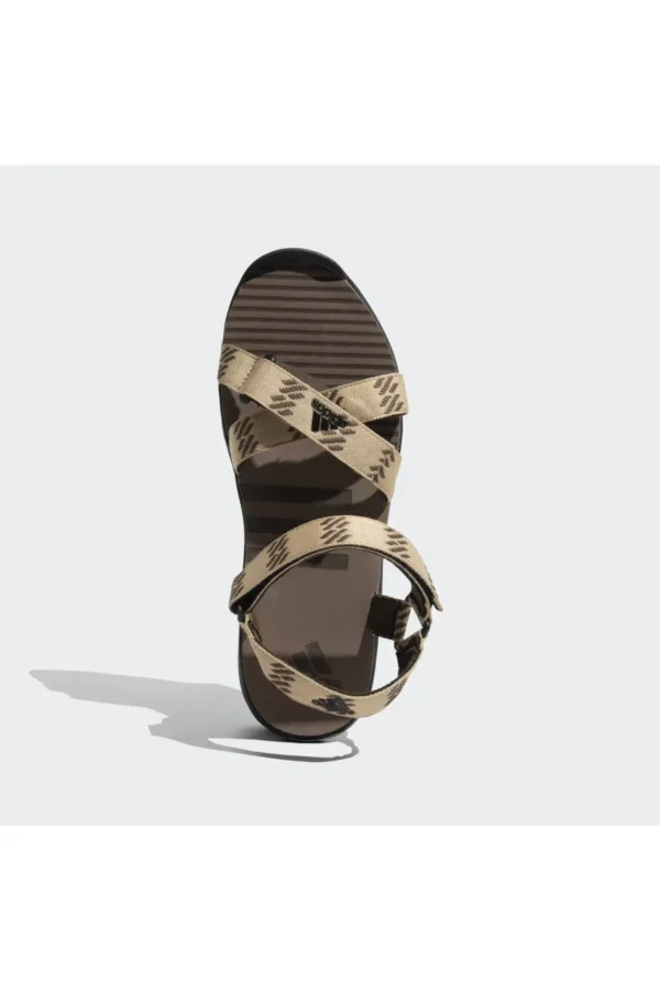 کفش صندل زنانه مواری گوشواره/مگنت/مشکی برند adidas - 7421