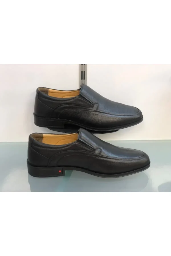 کفش رسمی مردانه کلاسیک و سبک با کفی نرم و ارتوپدیک از چرم طبیعی برند KAFKASLAR AYAKKABI - 7402
